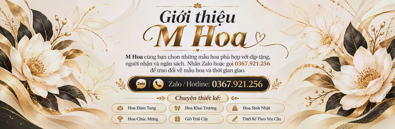 Ảnh bìa Shop hoa tươi Xã Đồng Dương Đà Nẵng - Chọn hoa theo câu chuyện của bạn